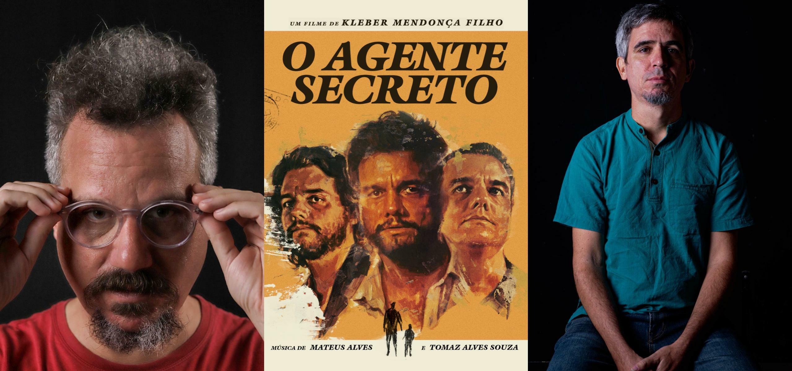 Mateus Alves e Tomaz Alves Souza: qualidade sonora em 'O Agente Secreto'